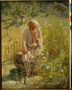 Biodlare - Målning av Ivan Nikolayevich Kramskoi (1837-1887), olja på duk