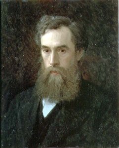 Porträtt av Pavel Mikhailovich Tretyakov (1832-98) 1876