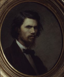 Självporträtt, 1867 av Ivan Nikolaevich Kramskoy