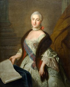 Catherine II som storhertiginna Ekaterina Alekseyevna