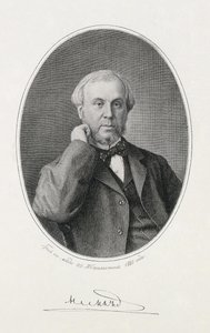 Porträtt av Nikolay Alexeyevich Milyutin 1818-1872, 1883