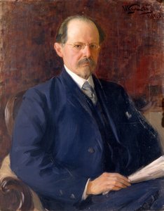 Porträtt av Sergey Ivanovich Senkov, 1908