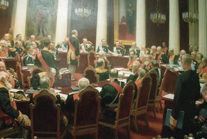 Den ceremoniella sessionen för det kejserliga Rysslands statsråd den 7 maj 1901, 1903