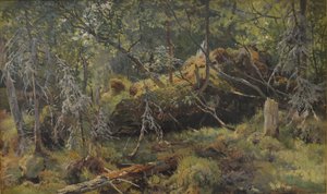 Grenar. En studie av Ivan Ivanovich Shishkin