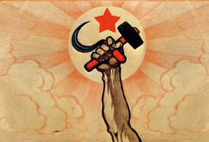 Kommunismens symboler, 5-årsdagen av den stora proletära revolutionen, 1922 av Ivan Simakov