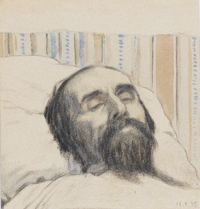 Malevich på sin dödsbädd