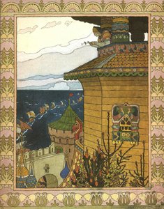 Illustration till sagan Den vita ankan, 1902