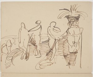 Figurkomposition I av J.A. Jerichau