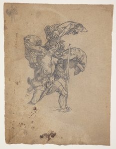 Studie efter Dürer: Saint Christopher I