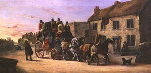 Coachningsscen av J.C. Maggs