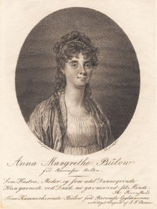 Anna Margrethe Bülow av J.F. Clemens