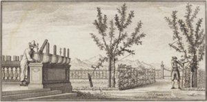 Trädgården i Genthod av J.F. Clemens