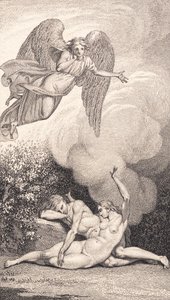 Illustration till Ewalds "Adam och Eva". I av J.F. Clemens