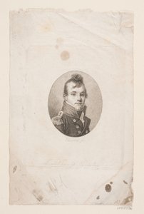 Löjtnant Ole Christian Lange av J.F. Clemens