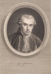 Porträtt av doktor Johan von Berger av J.F. Clemens