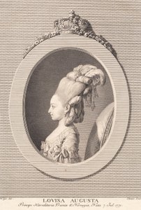 Prinsessan Louisa Augusta av J.F. Clemens