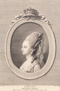 Prinsessan Louise, gift med Carl av Hessen av J.F. Clemens