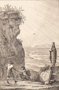 Titel koppar för Olavides av J.F. Clemens