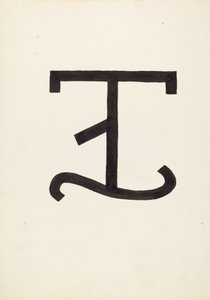 Boskapsmärke, ca. 1936.