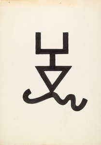 Boskapsmärke, ca. 1936. av J.Henry Marley