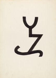 Boskapsmärke, ca. 1936. av J.Henry Marley