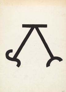 Boskapsmärke, ca. 1936.