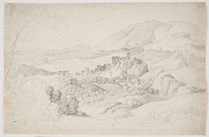 Olevano Romano. Sabinerbjergene
