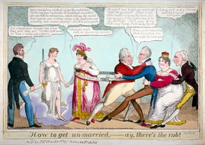"Hur man blir ogift, ja, där är det skam!", 1820