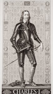 Charles I (1600-49) från "Illustrationer av engelsk och skotsk historia" volym I