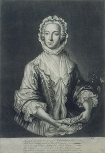 Prins Charles förklädd till "Betty Burke" (mezzotintgravyr)