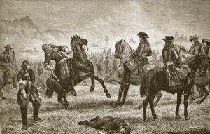William III vid belägringen av Namur, graverad av Butterworth och Heath