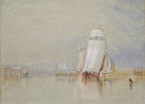 Lugn på Loire, 1832 av Joseph Mallord William Turner