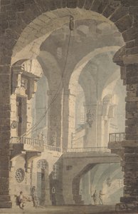 Mörkt fängelse Mörkt fängelse, 1790-99. av Joseph Mallord William Turner