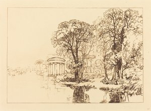 Isleworth, publicerad 1819. av Joseph Mallord William Turner