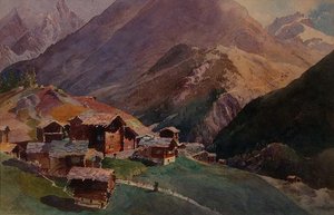 Zermatt från Platten av J.M. Donne