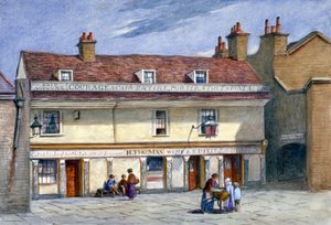 The Ship Aground pub, Wolseley Street, Bermondsey, London, c1875.