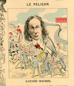 Menagerie Republicaine Humoristiskt galleri av tredje republikens huvudpersoner, nummer 33, Satirique en Couleurs av J. (1847 1892) Blass