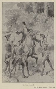 Tillfångatagande av Andre (litho) av J. (after) Steeple Davis