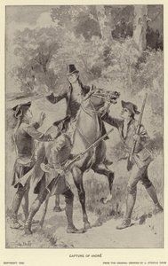 Capture of Andre (litho) av J. (after) Steeple Davis