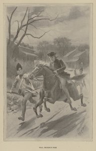 Paul Reveres åktur (litho)