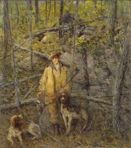 Jägare och hundar av J. Alden Weir