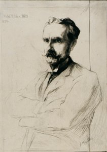 Porträtt av Dr. Robert F. Weir av J. Alden Weir