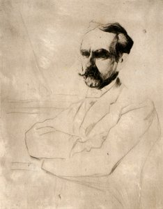 Porträtt av Dr. Robert F. Weir av J. Alden Weir