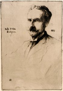 Porträtt av Dr. Robert F. Weir av J. Alden Weir