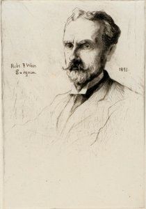 Porträtt av Dr. Robert F. Weir