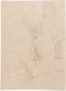 Sittande modell av J. Alden Weir