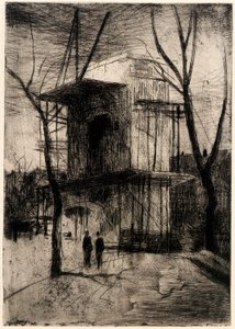 Washington Arch nr 2 av J. Alden Weir