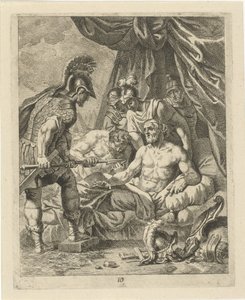 Achilles helar Telephos Scener ur Achilles liv (serietitel) Vitam et mortem achilli (serietitel)