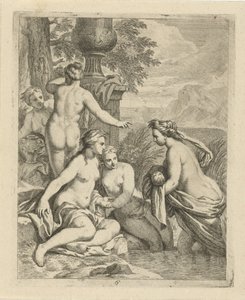Thetis återvänder till sina vattennymfer Scener ur Achilles liv (serietitel) Vitam et mortem achilli (serietitel)
