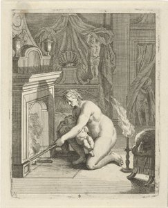 Thetis sätter Akilles i elden Scener ur Achilles liv (serietitel) Vitam et mortem achilli (serietitel)